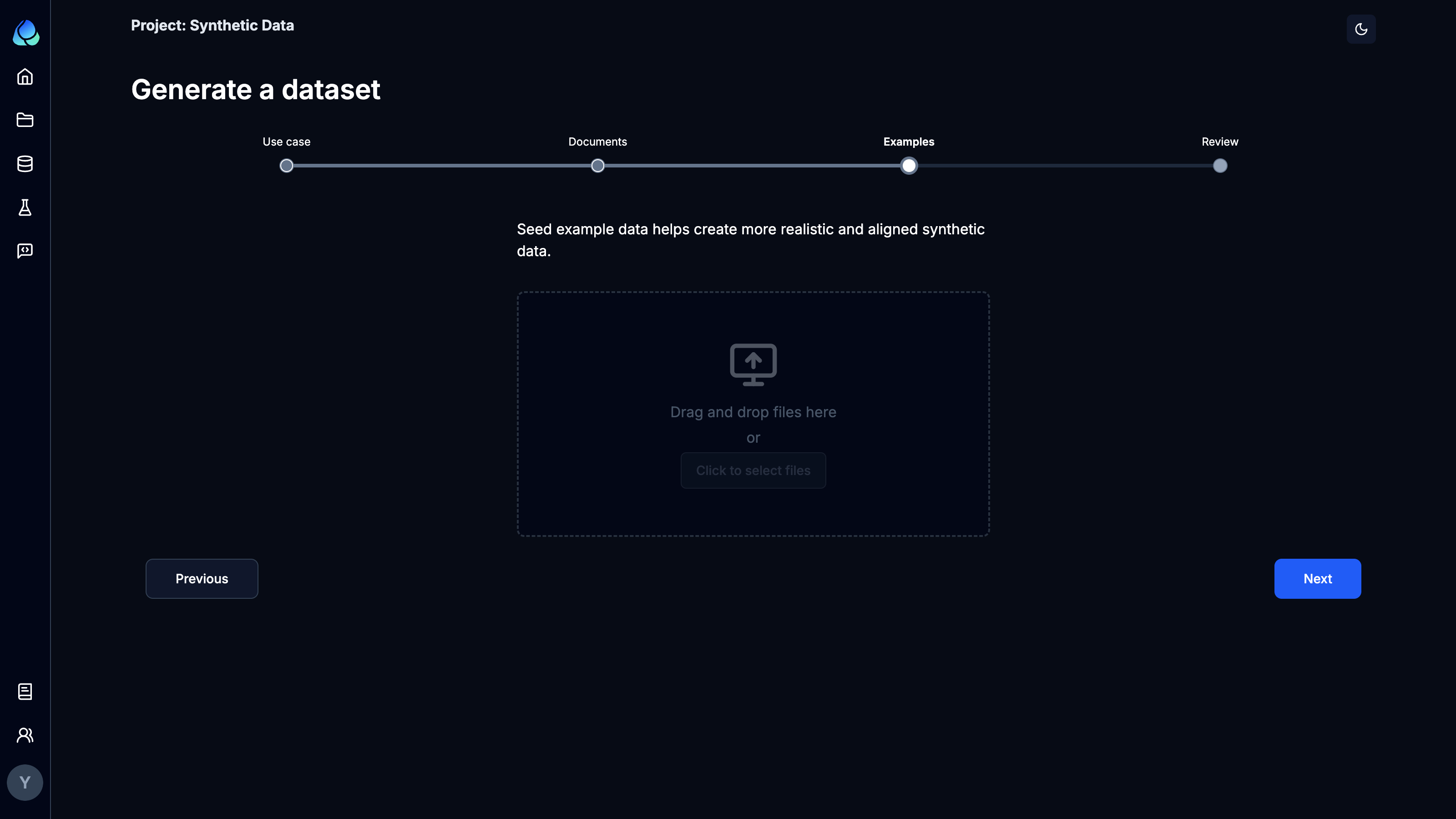 Step 3: Seed example data