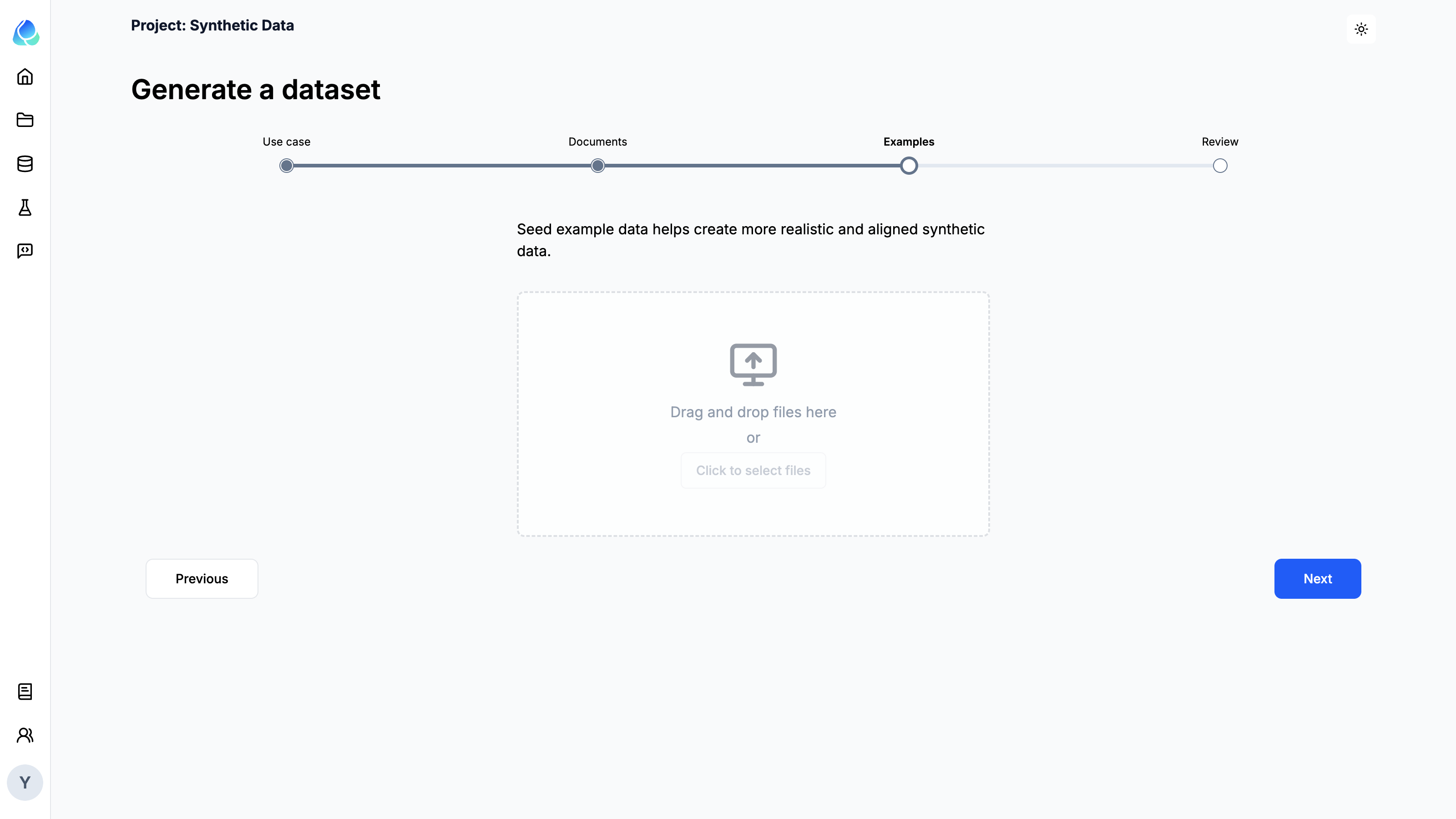 Step 3: Seed example data